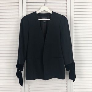 Club Monaco Velvet Cuff Blazer Jacket